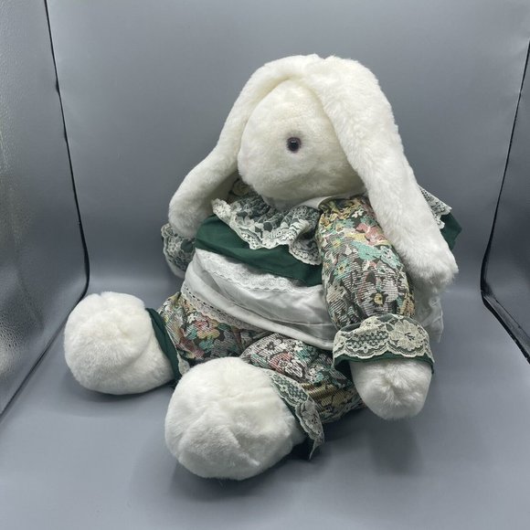 Unbranded | Toys | Vintage 23 White Bunny Rabbit Plush Stuffed Animal ...
